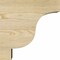 Ekena Millwork Newport Rough Sawn Rafter Tail, Douglas Fir, 6"W x 12"H x 12"L RFT06X12X12NEW00RDF - alternate 3